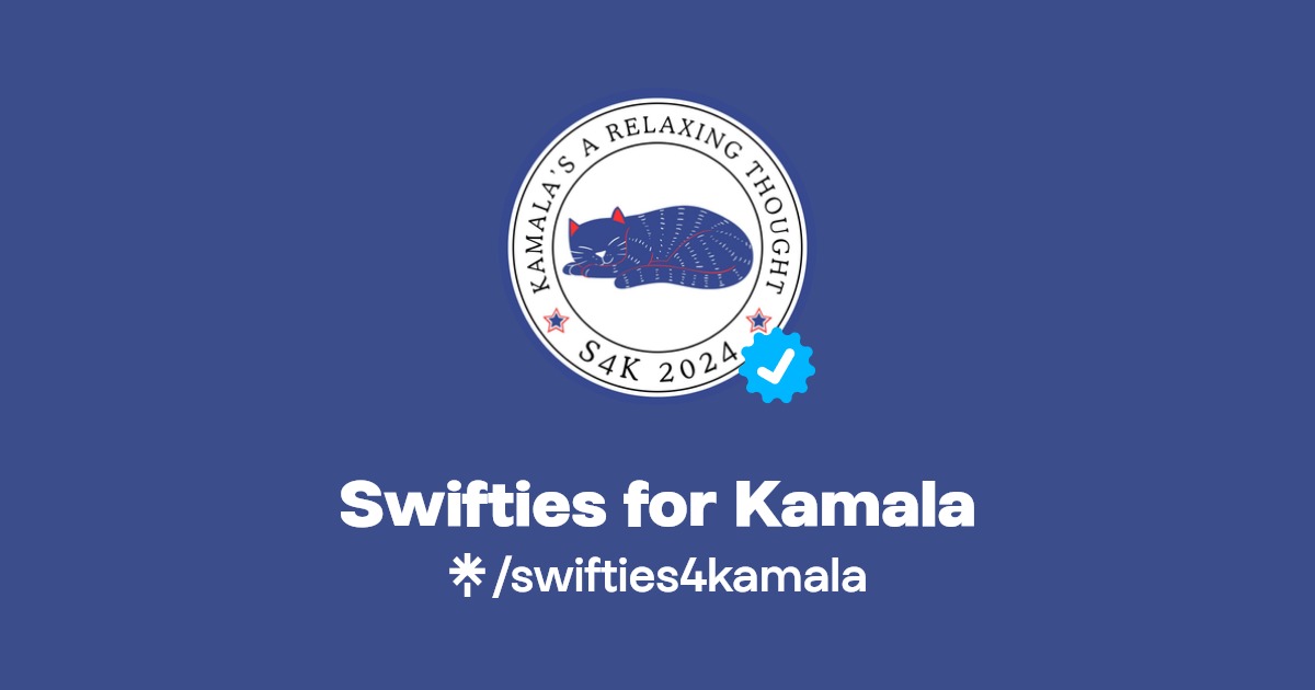 Swifties for Kamala | Instagram, Facebook, TikTok | Linktree